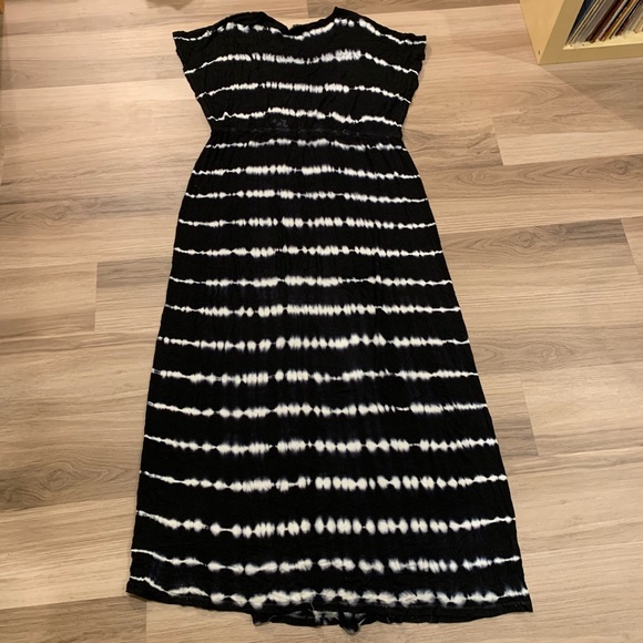 Tie Dye Long Maxi Dress - Picture 3 of 4